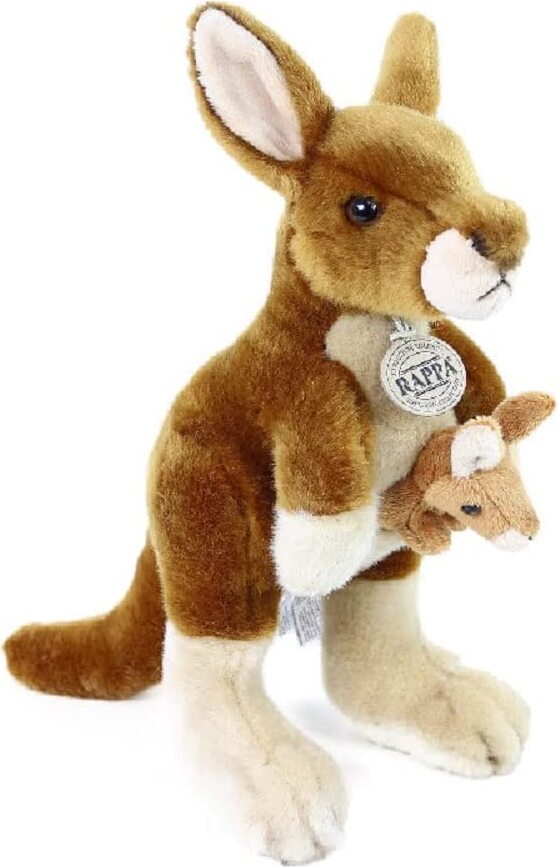 Rappa - Plschtier Knguru mit Baby 27 cm Umweltfreundlich 32991