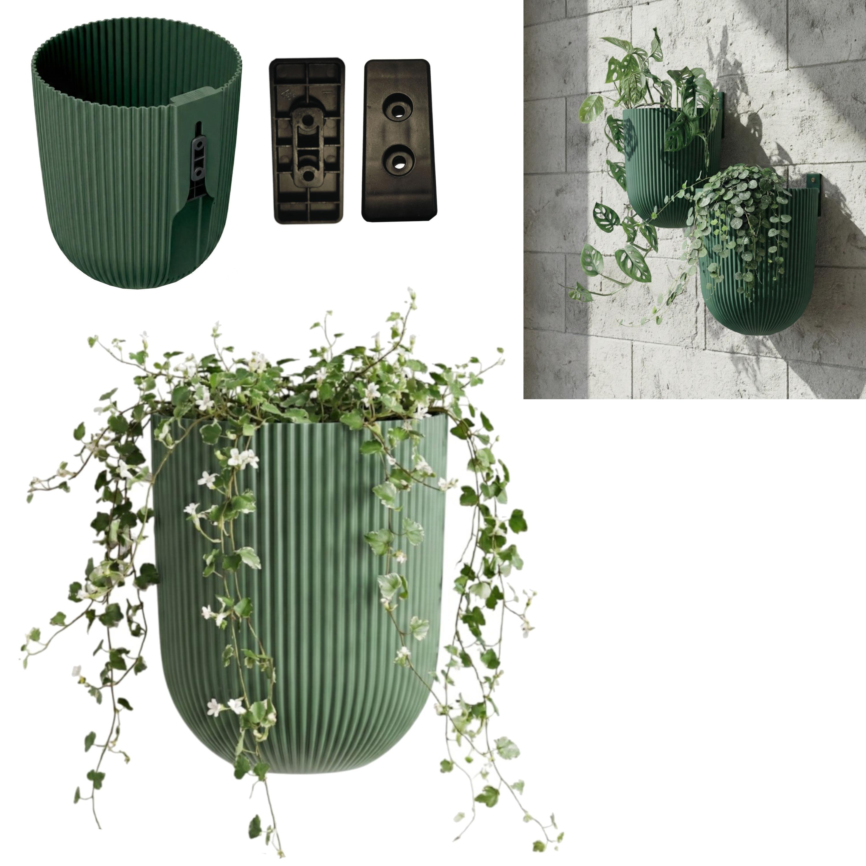 Blumentopf zu Hängender, Wand Pflanzenständer