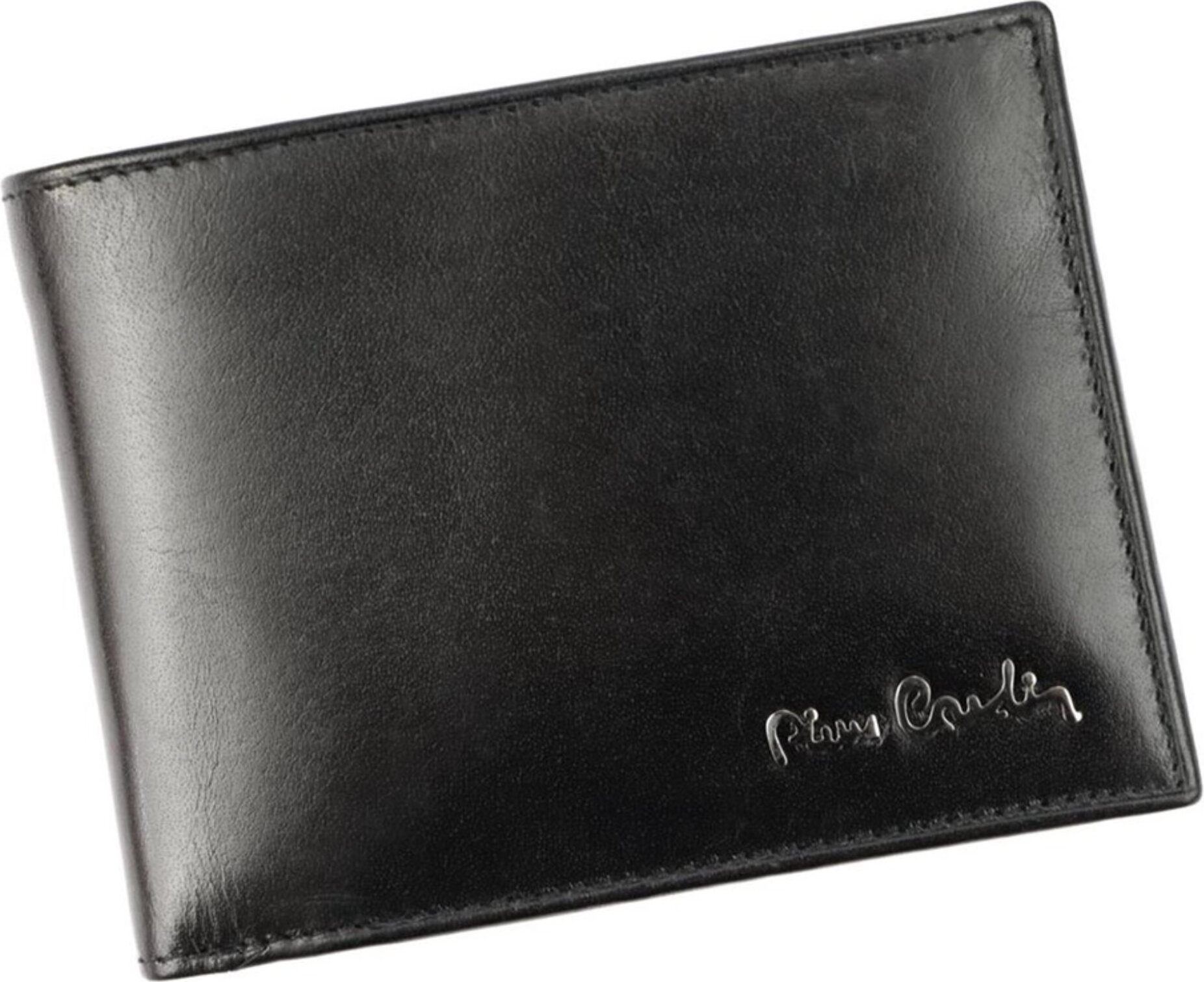 Pierre Cardin Herren Leder Geldbörse - Klassische Eleganz in Schwarz 351896