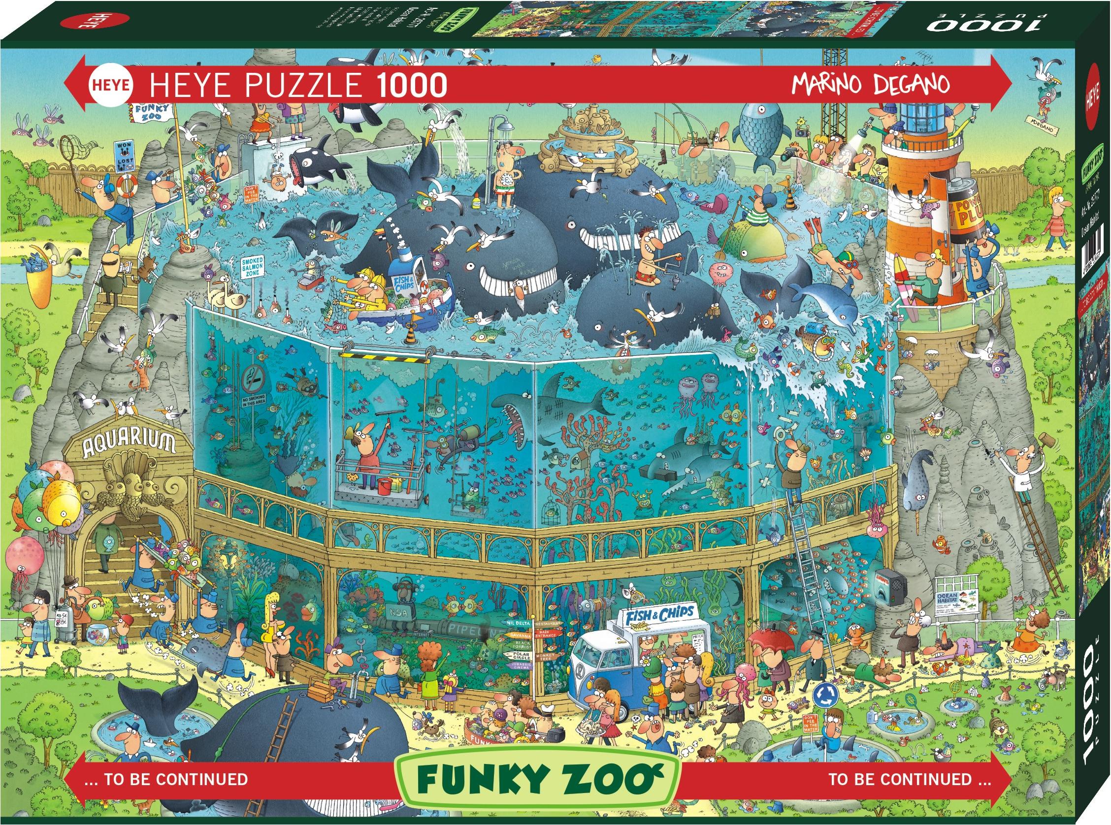 HEYE Puzzle ` len ZOO: Ausstellung Oven 1000 Puppen 297770