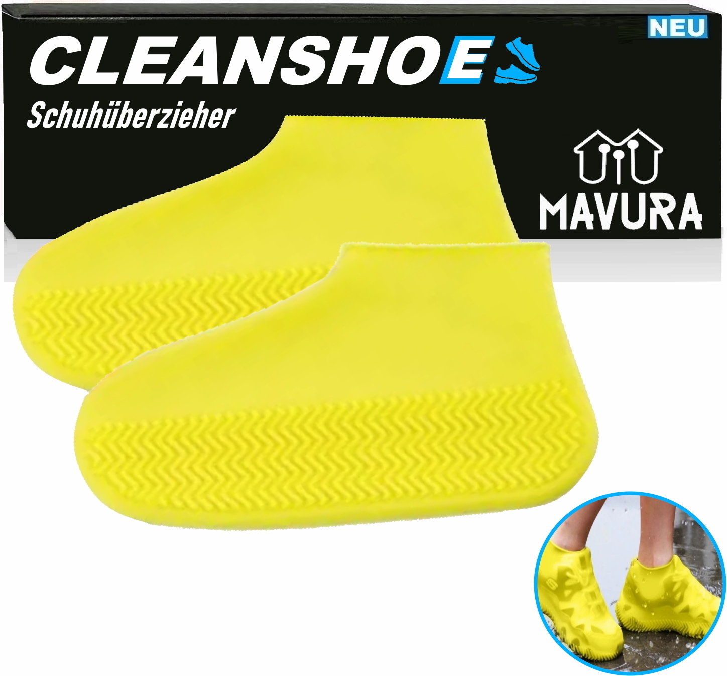 Copri Scarpe Impermeabili In Silicone Per Bambini – Proteggi Stivali E Scarpe Da Pioggia E Fango