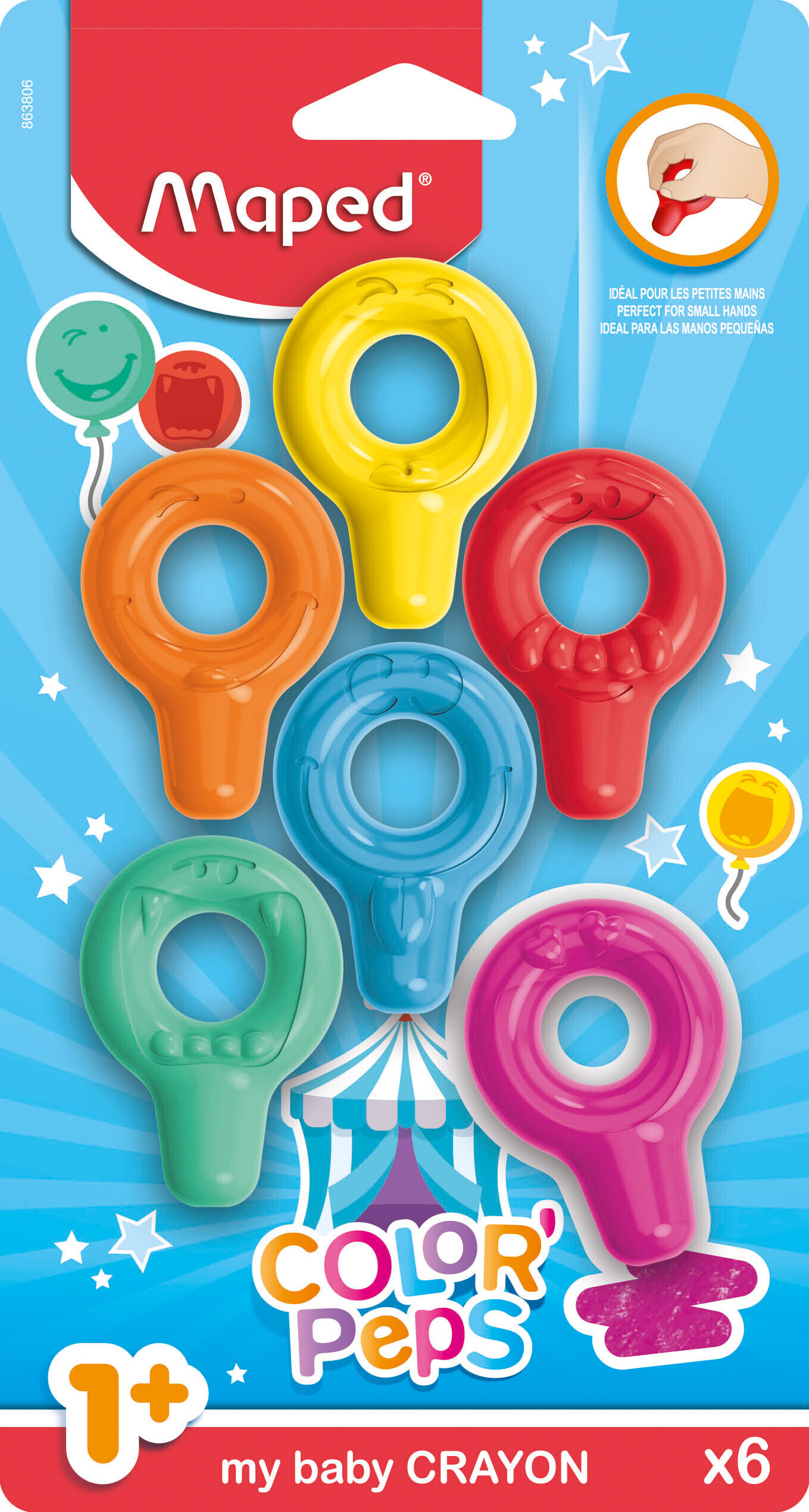 maped COLOR'PEPS Wachsmalkreiden | Kaufland.at