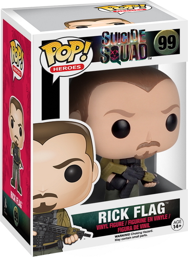 Suicide Squad - Rick Flag 99 - Funko Pop! - Vinyl Figur 8404