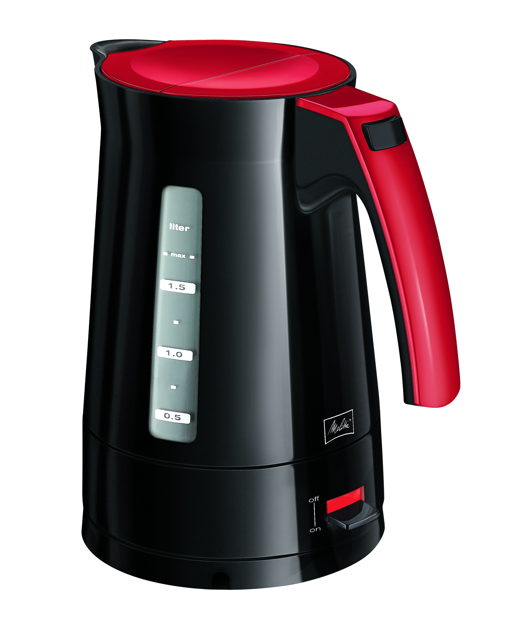 Melitta Enjoy Wasserkocher Wasserkocher Rot-Schwarz 6761190