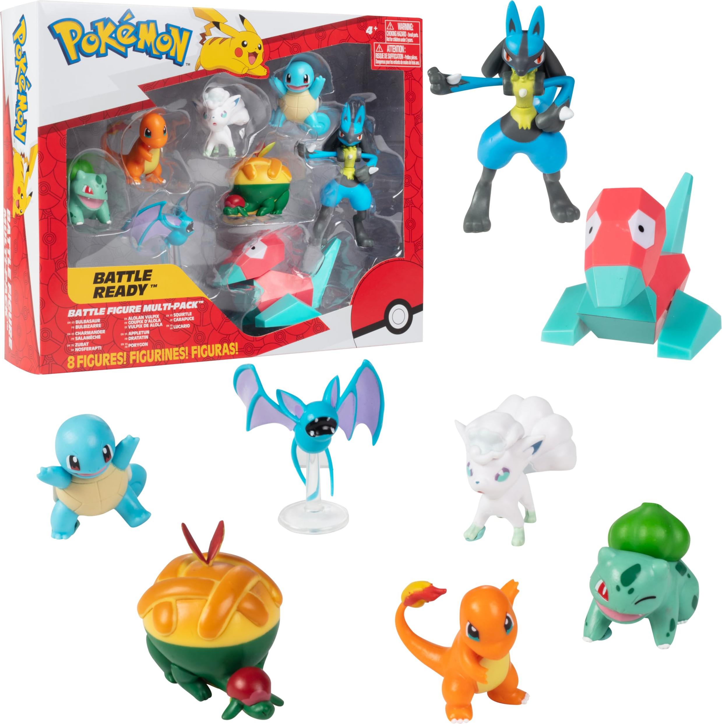 Jazwares Pokémon Gen IX Battle Figure Set Figuren 8er-Pack PKW3063