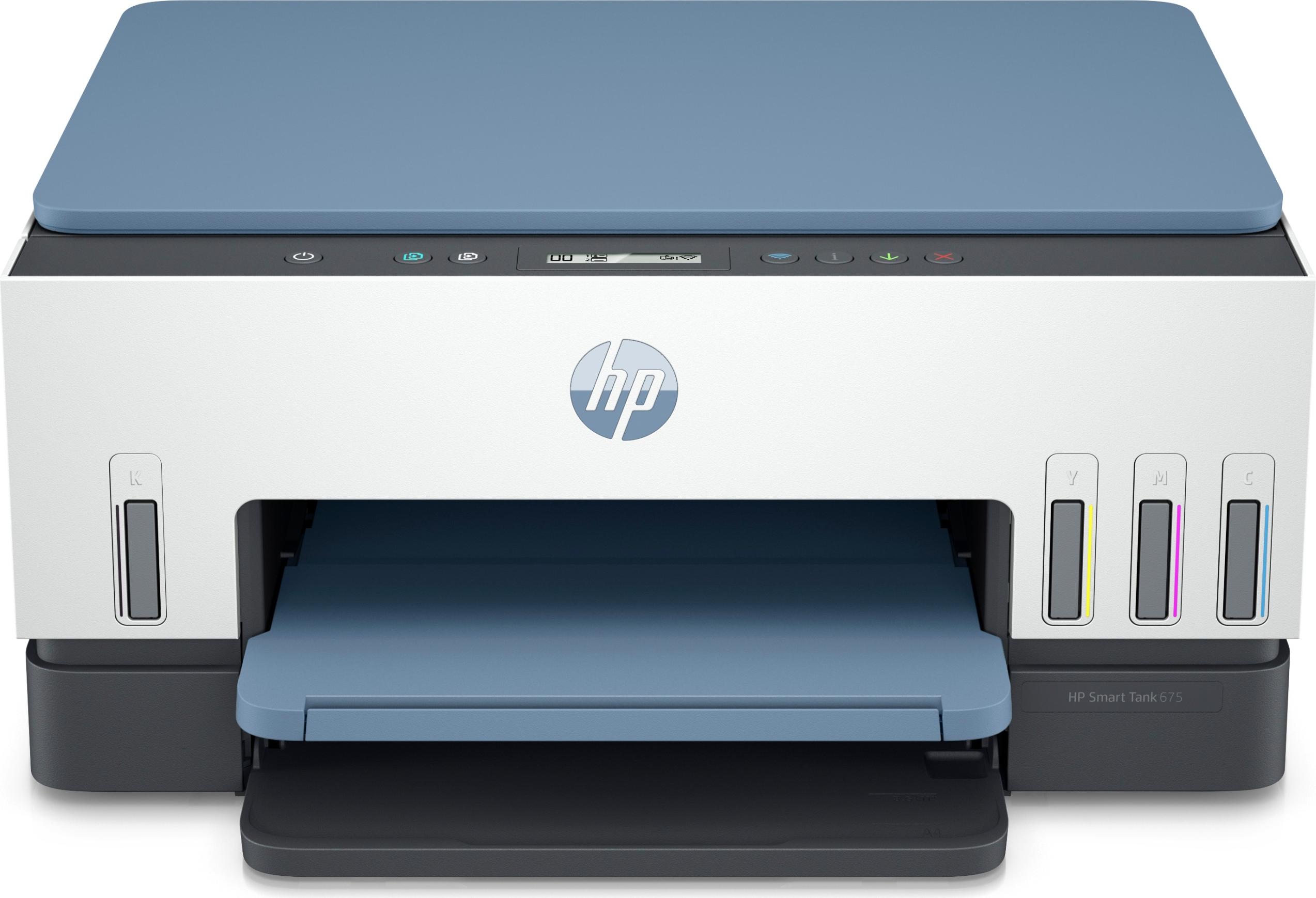 Multifunktionsdrucker Hp Smart Tank 675 Paint-Duplex Wifi 1200 Dpi
