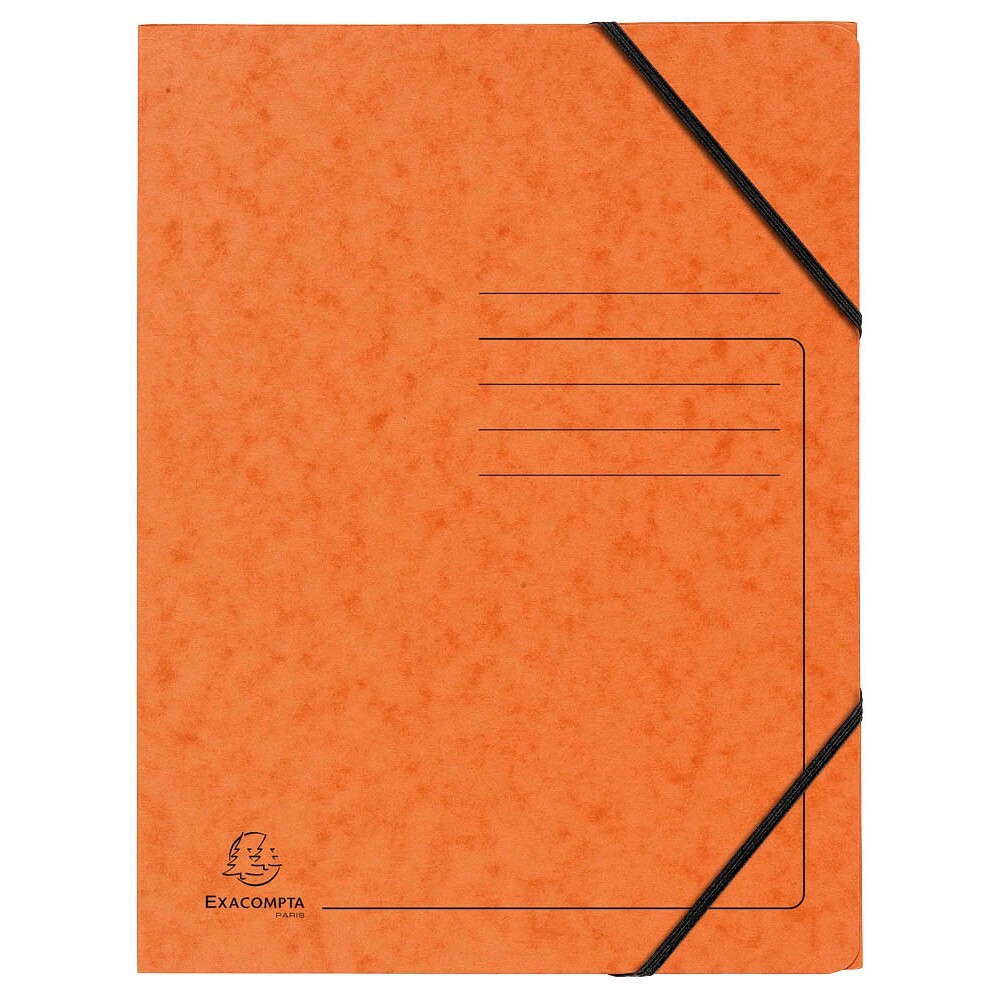Exacompta Clairefontaine Exacompta Eckspanner DIN A4 orange, 5 St. 125756020
