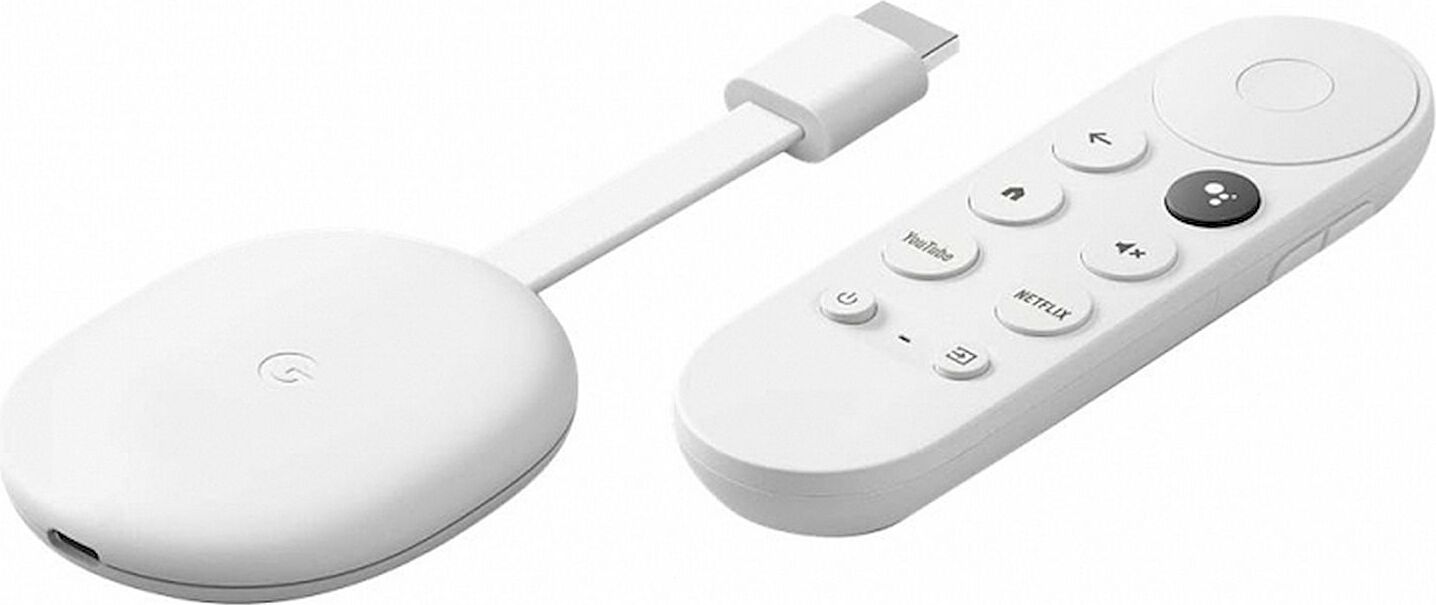 Google Chromecast mit Google TV HD weiss GA03131-DE