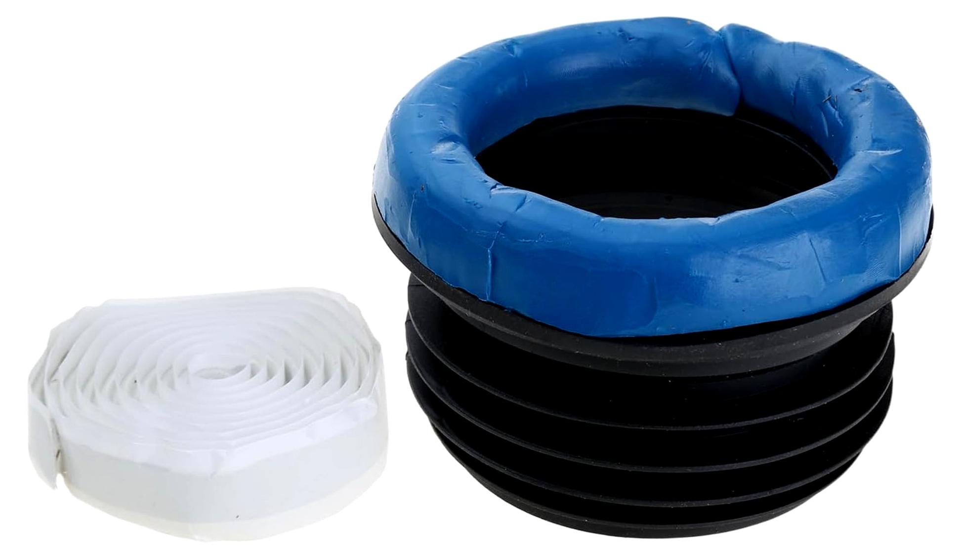 Markenlos Gummi-Dichtungsringe, auslaufsicher und geruchsresistent, WC-Flanschdichtungen für privaten und gewerblichen Gebrauch