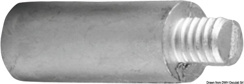 Zink Anode für heat exchanger 7/16" Osculati 43.271.40