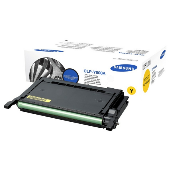 Samsung CLP-Y600A ELS toner žltý, 4 000 strán 5% pre Samsung CLP-600 650