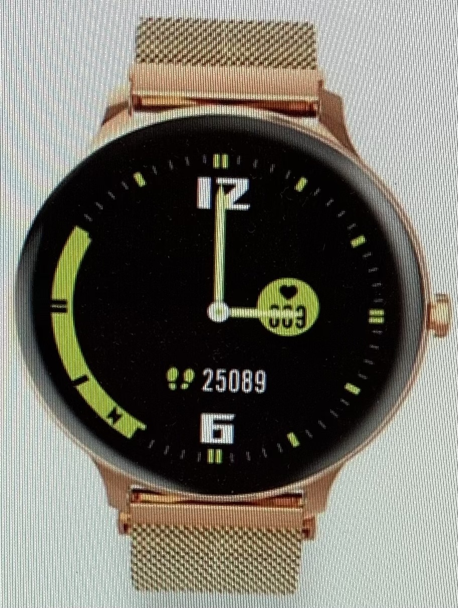 Blackview X2 44mm Smartwatch zlaté Monitorovanie srdcového tepu Monitorovanie spánku Krokomer