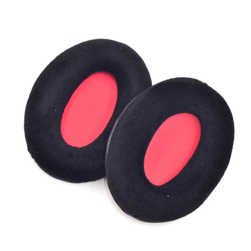 INF Náhradné náušníky pre Razer Kaira – 2-balenie (čierne/červené)