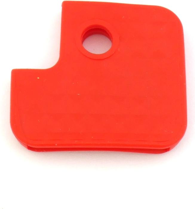 FELGNER Schlüsselkennkappe eckig geschlossen (Farbe: rot) Farbe: rot 166380