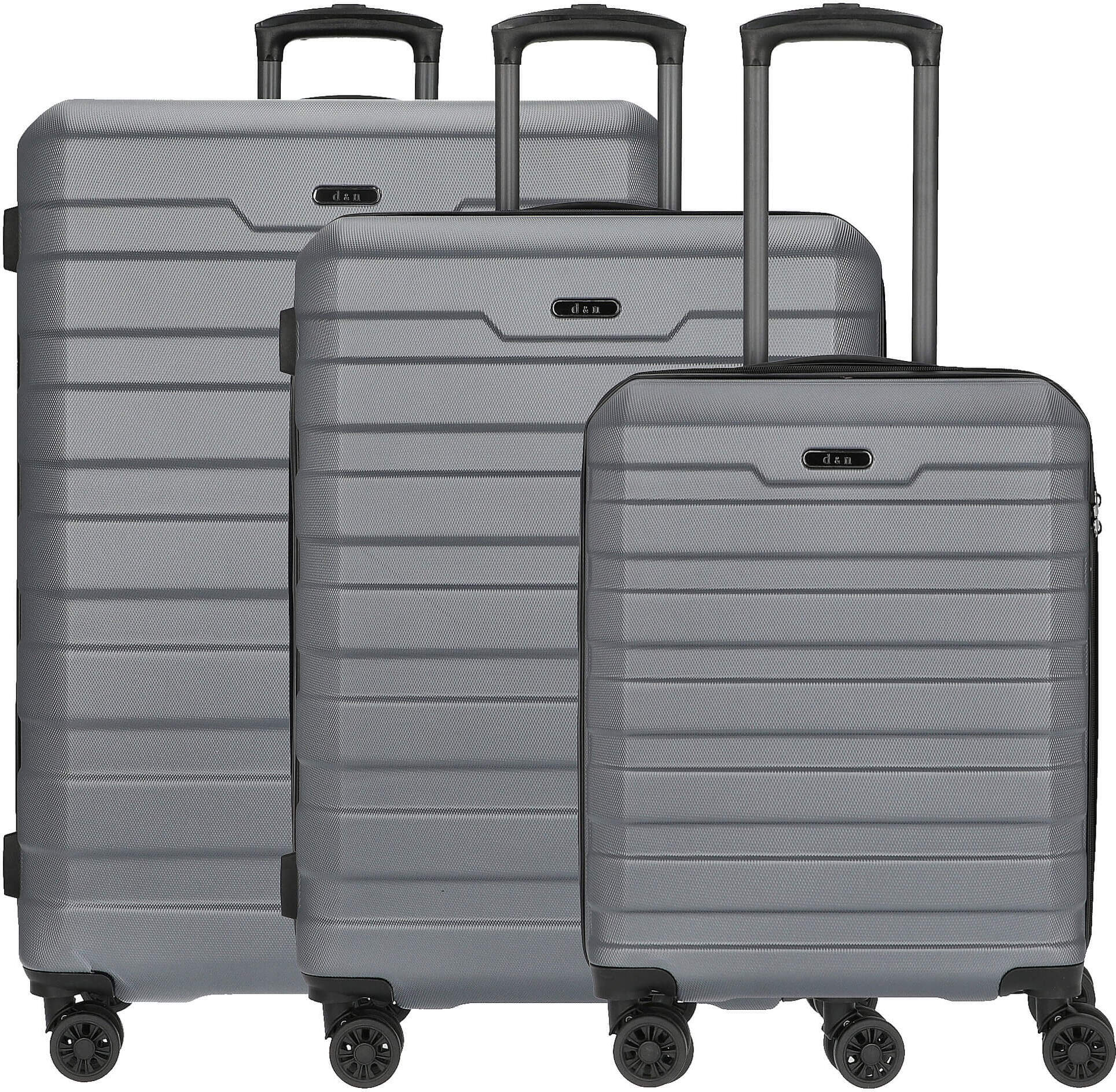 d & n lederwaren D&N Travel Line 2400 - Trolley-Set, 3tlg. 2400-13