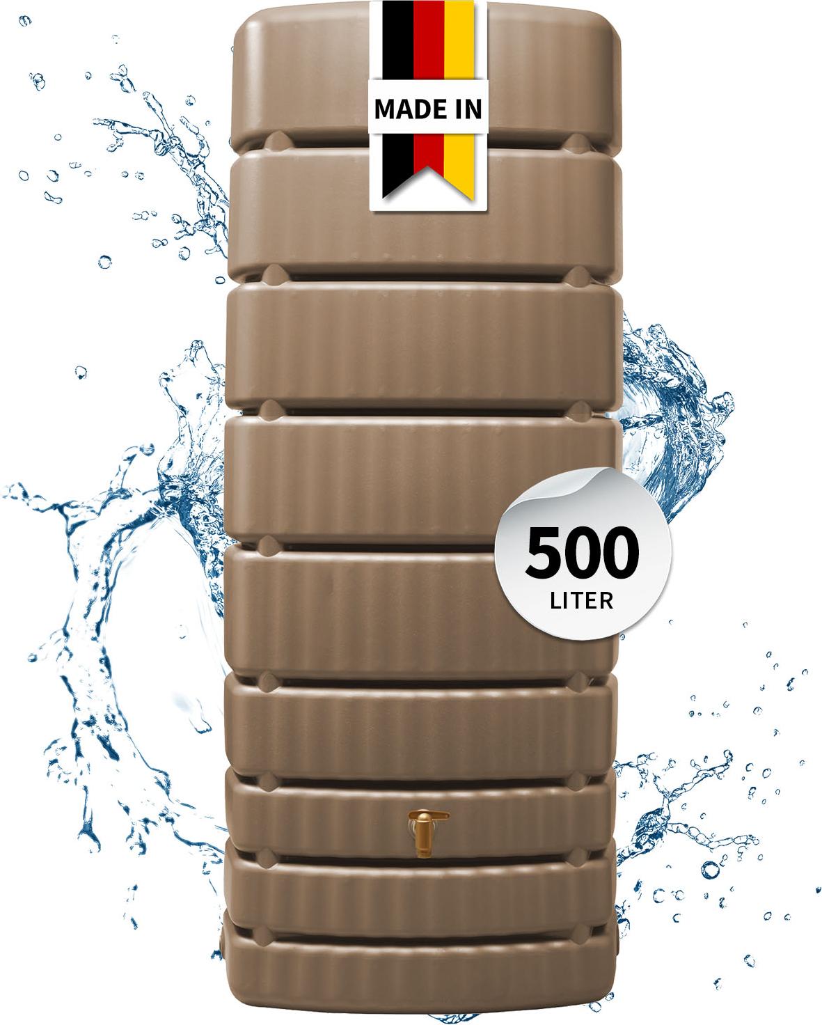 Graf 4rain SLIM Wandtank 500 Liter taupe