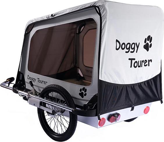 Fahrradanhänger / Hundeanhänger Kids Touring Doggy Tourer L silber KD-121000-S