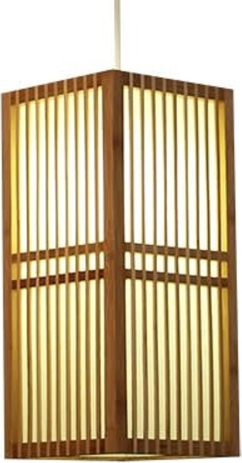 Fine Asianliving Japanische Lampe Shoji Natur - Kobe B17xT17xH37cm Japanische Lampen Japanische Hängelampen Japanische Pendellampen Deckenleuchten Japanische Stehlampen shoji-lampen Japanische Wandlampen Wandleuchte beleuchtung