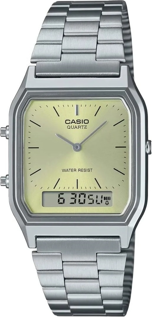 Casio - AQ-230A-9AMQYES - Náramkové hodinky - Pánske - Quartz - Vintage