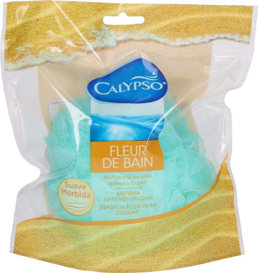 fleur de maille d'éponge calypso (fleur bain) couleurs assorties.