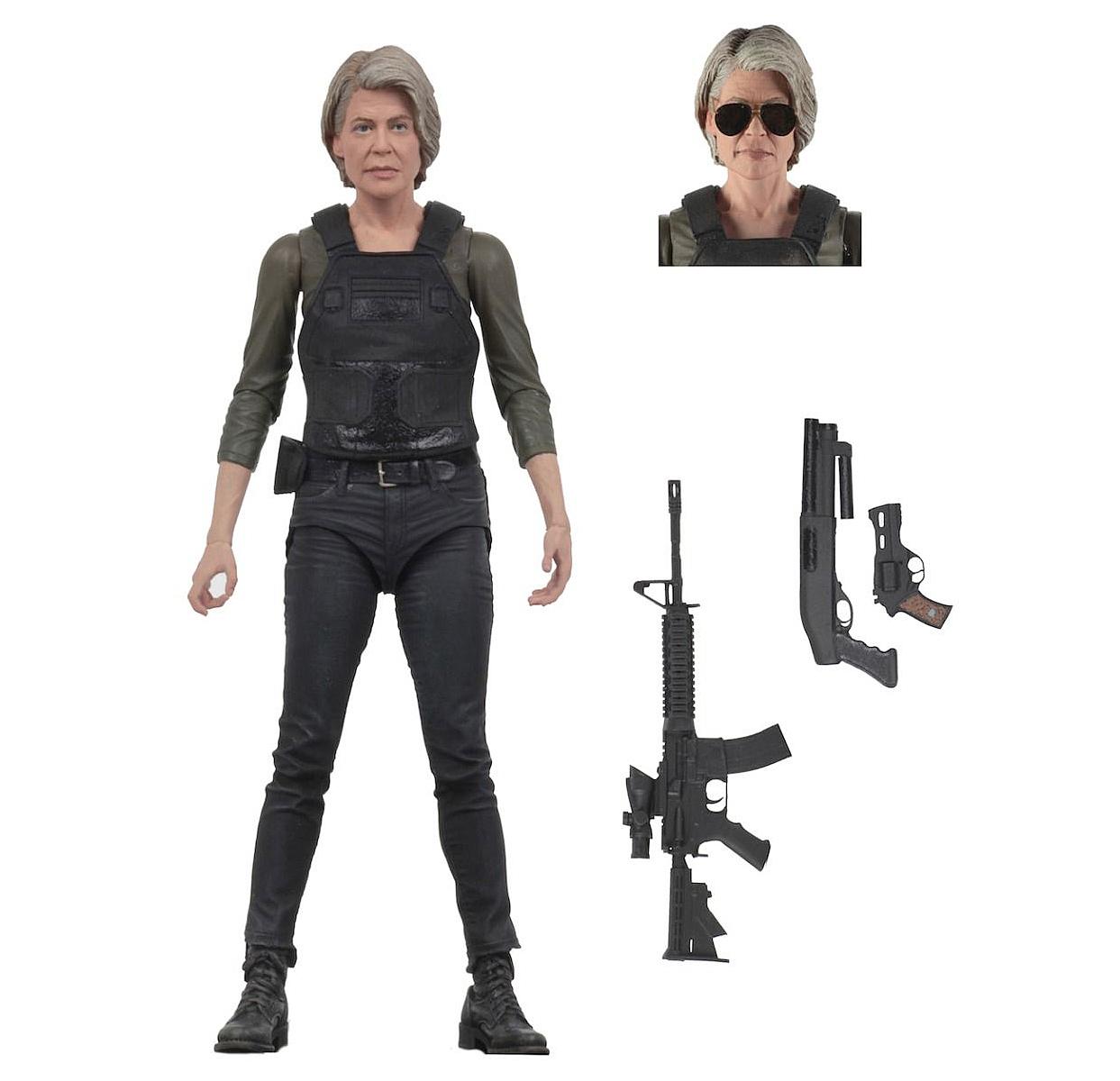 NECA Terminator Dark Fate (2019) Sarah Connor Actionfigur actionfiguren