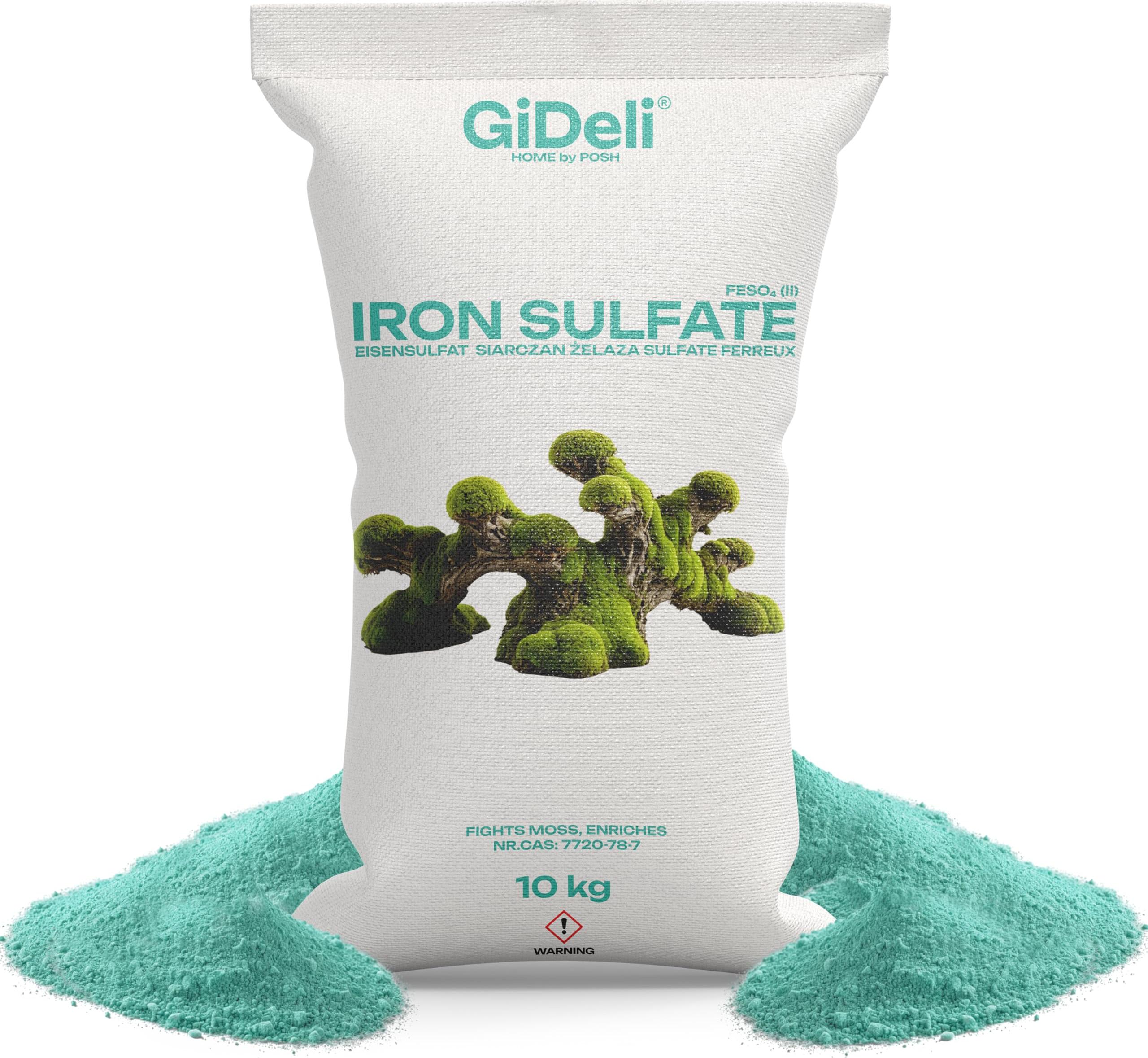Posh Eisensulfat 10kg Heptahydrat Hortensiendünger Garten Landwirtschaft FeSO4 GiDeli