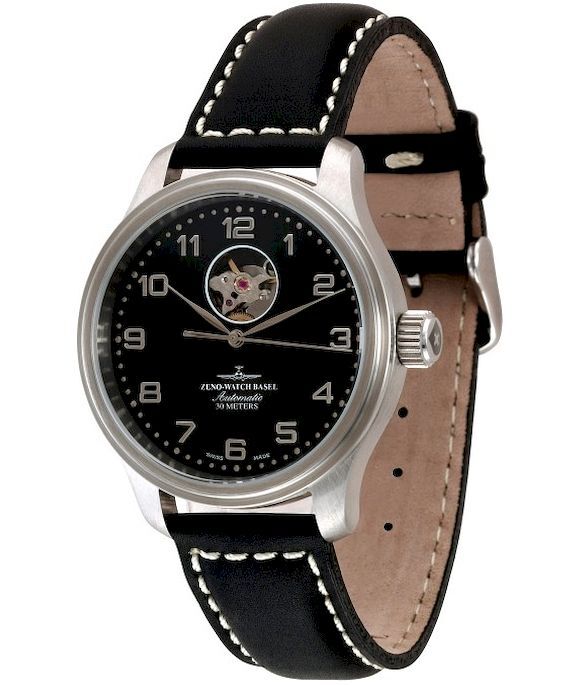 Zeno-Watch - Náramkové hodinky - Pánske - NC Retro Open Heart - 9554U-c1