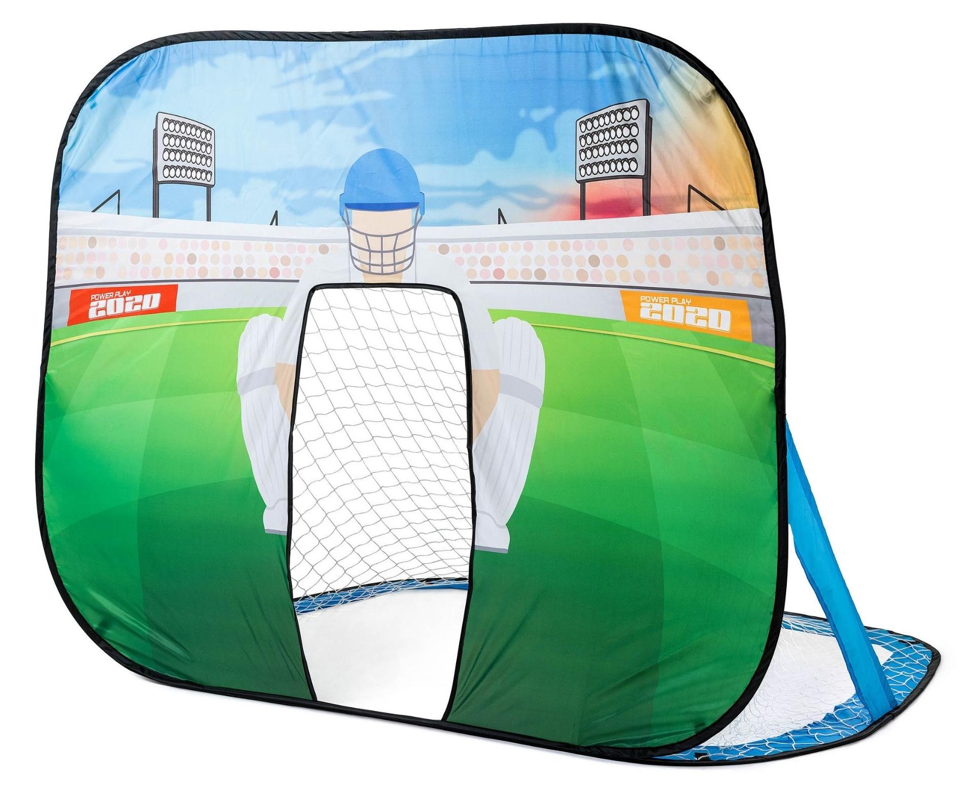 Powerplay Fußballtor 2-in-1 Pop-up & Wicket Keeper Cricket Set