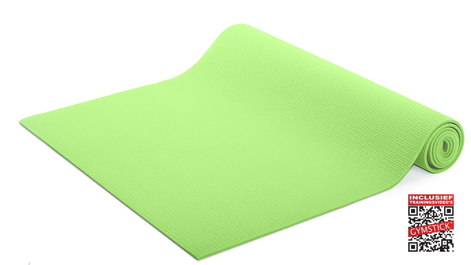 Gymstick Yogamatte – Lime – Mit Online-Trainingsvideos 15810