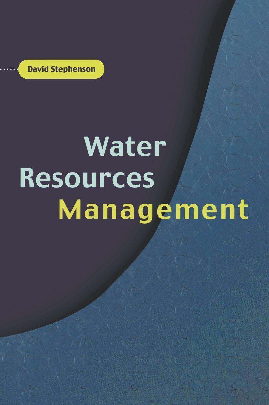 CRC Press Management von Wasserressourcen