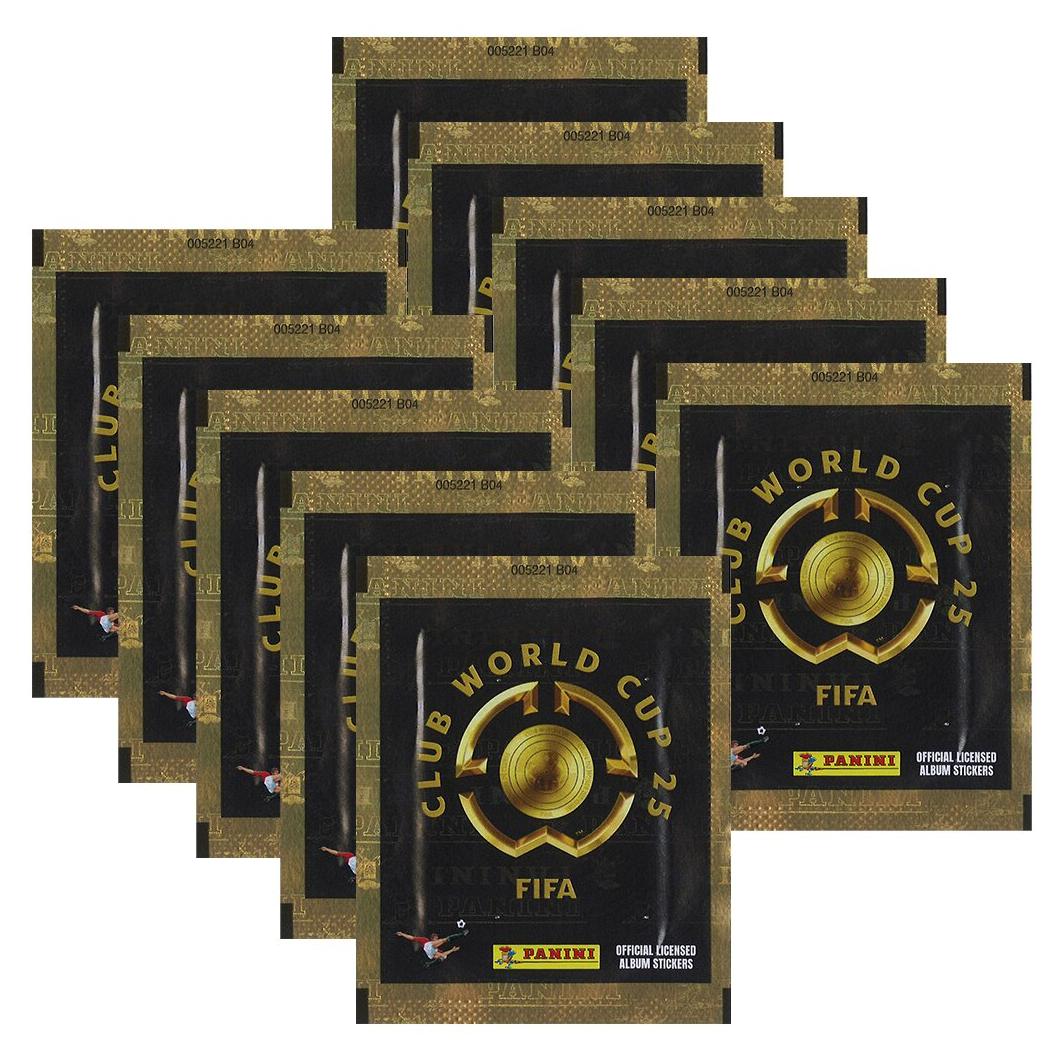Panini FIFA Club World Cup 2025 - Sammelsticker - 10 Tüten