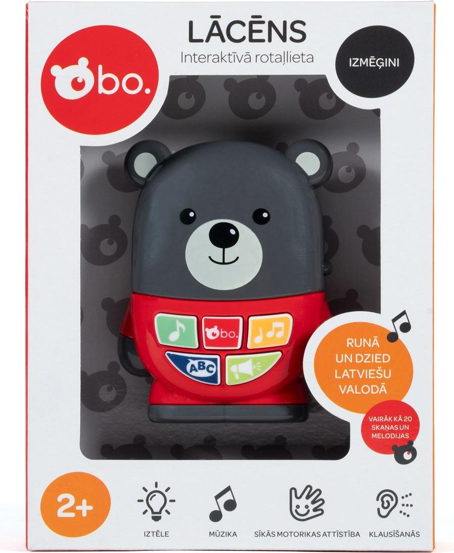 Northix Musikspielzeug für Babys, interaktiver Bär mit Geräuschen