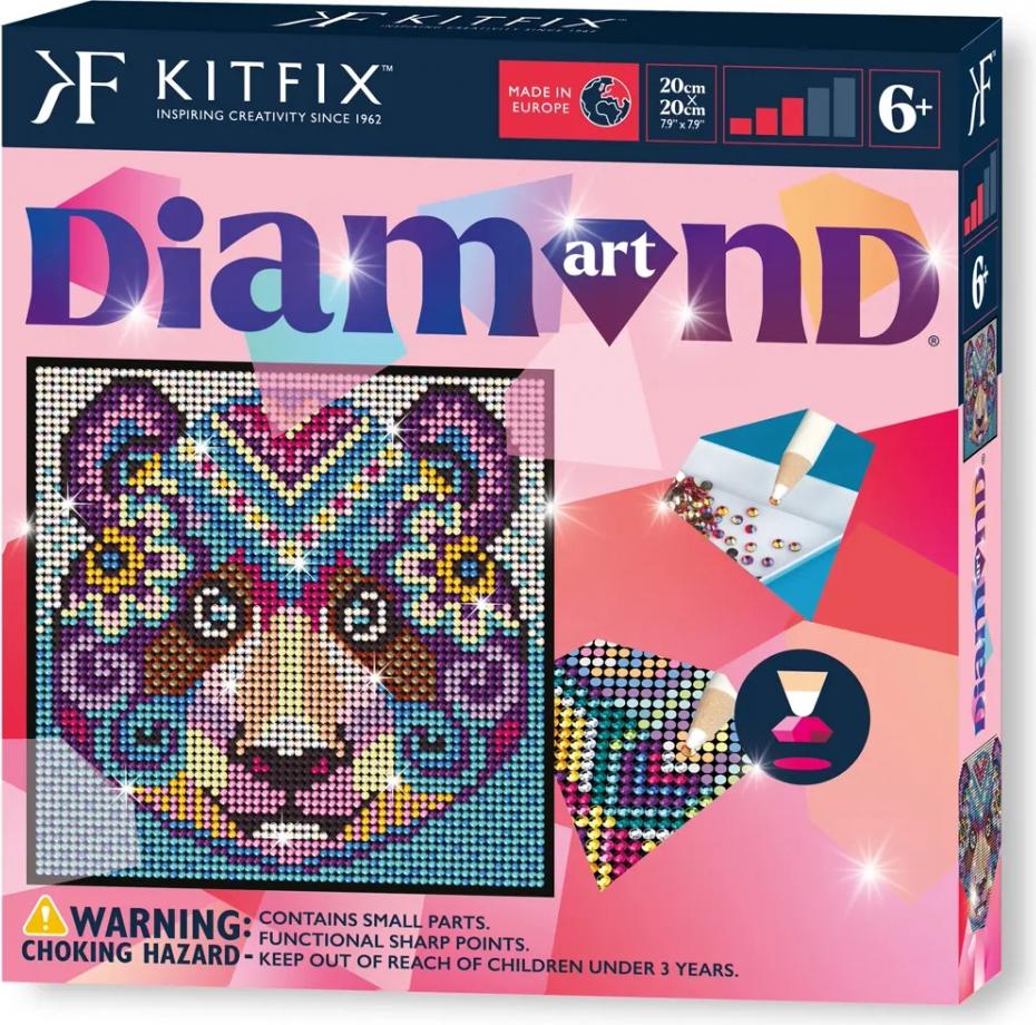 Diamantmalerei Teddybär Kitfix - Classic 6+