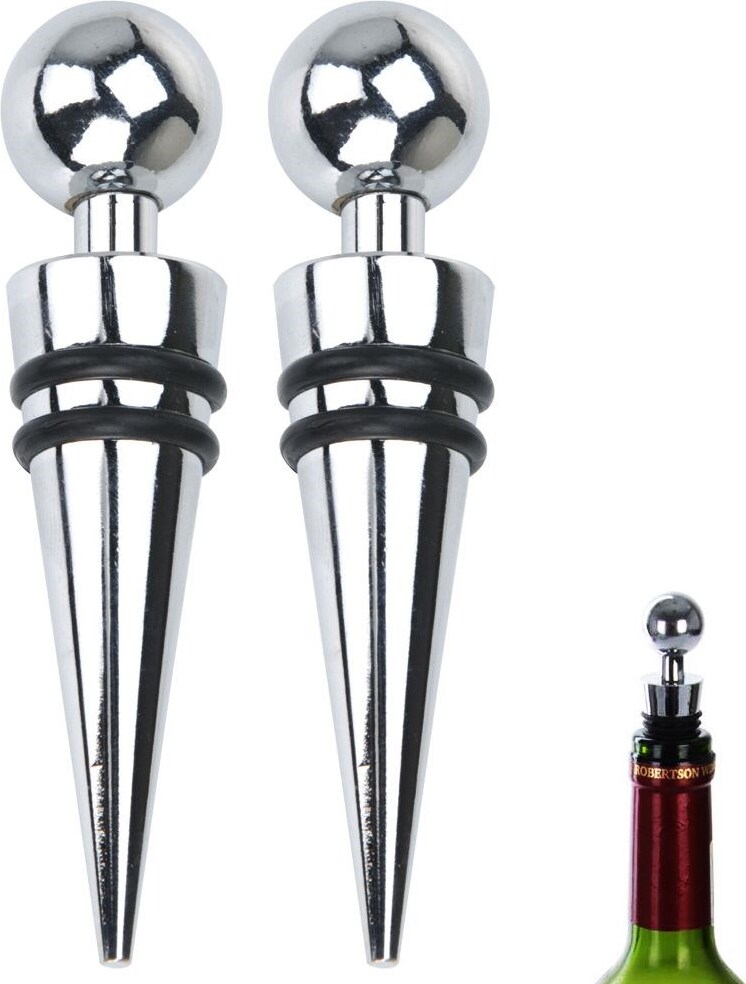 30 Stück Weinverschluss Set - Korken Mit Schrumpfkapseln In 3 Farben