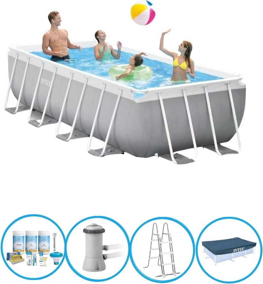 Intex Pool Prism Frame - balenie bazéna - 400x200x100 cm