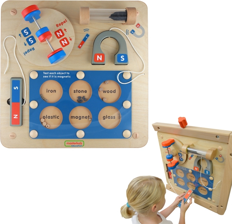 Die Wissenschaft der magnetischen Anziehungskraft - Masterkidz Montessori Educational Board