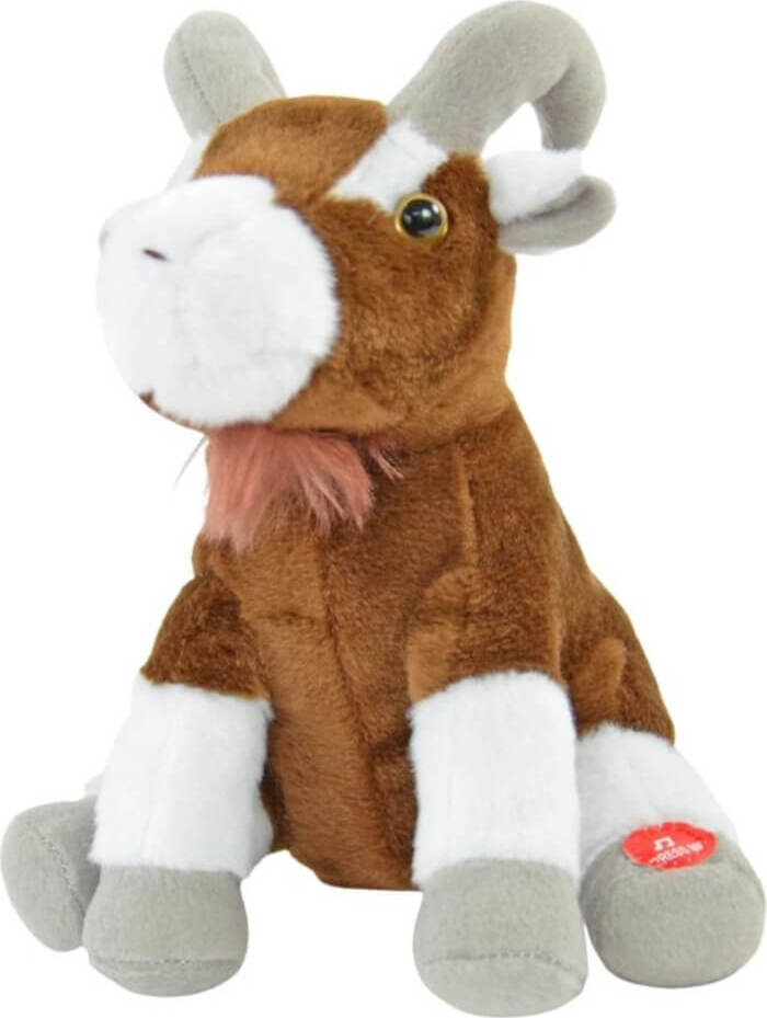 BEMIRO Jodelnder Steinbock "Otto" Kuscheltier - ca. 22 cm