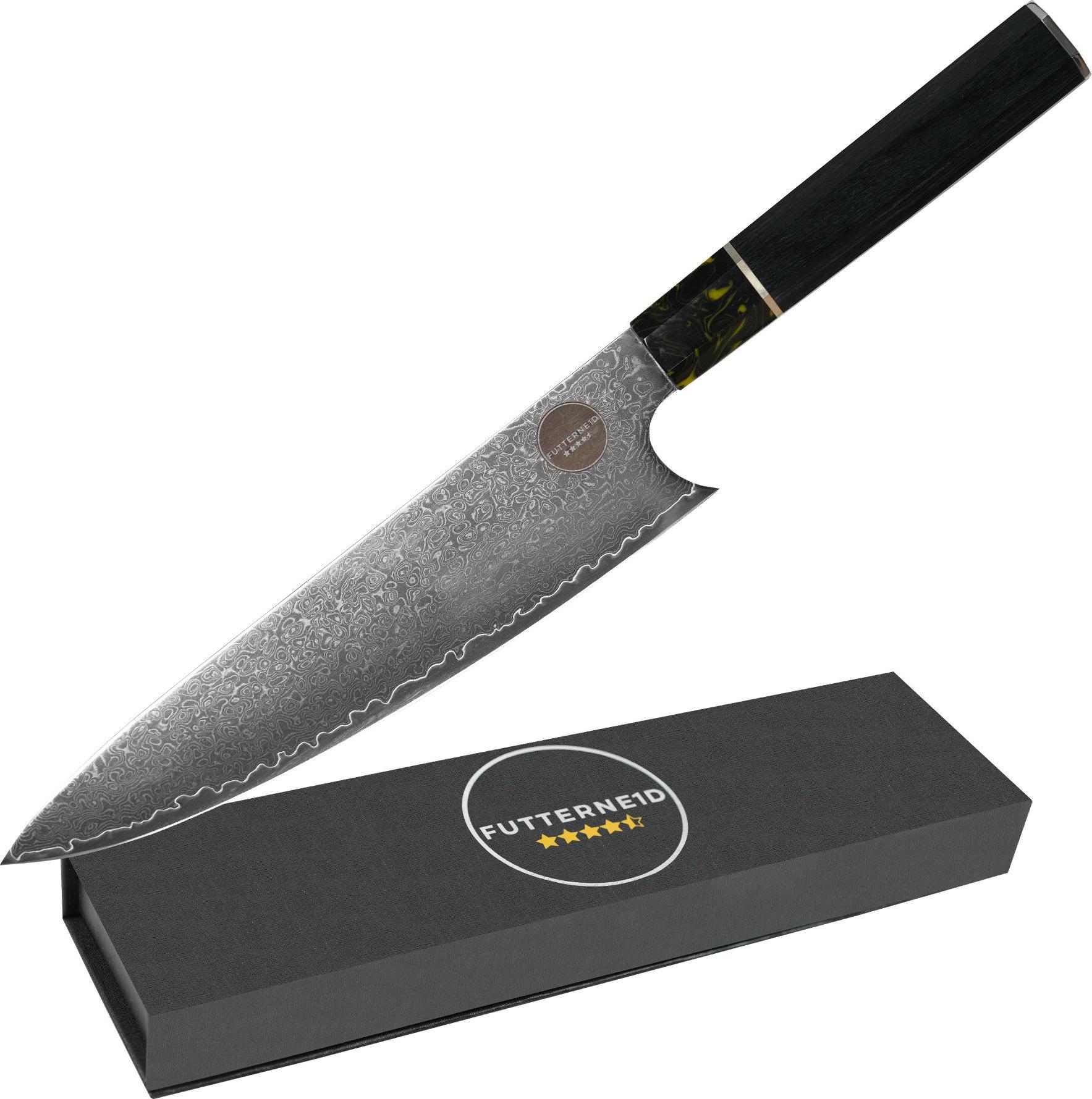 STONELINE® FUTTERKN1FE Damast Chefmesser 35,5 cm