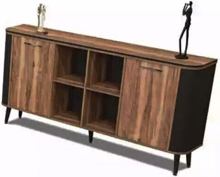 Büroschrank Braun Arbeitzimmer Büro Office Möbel Schrank JVmoebel