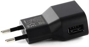 Nabíjačka BlackBerry ASY-46444-002, 850 mA, USB, čierna, hromadná (ASY-46444-002)