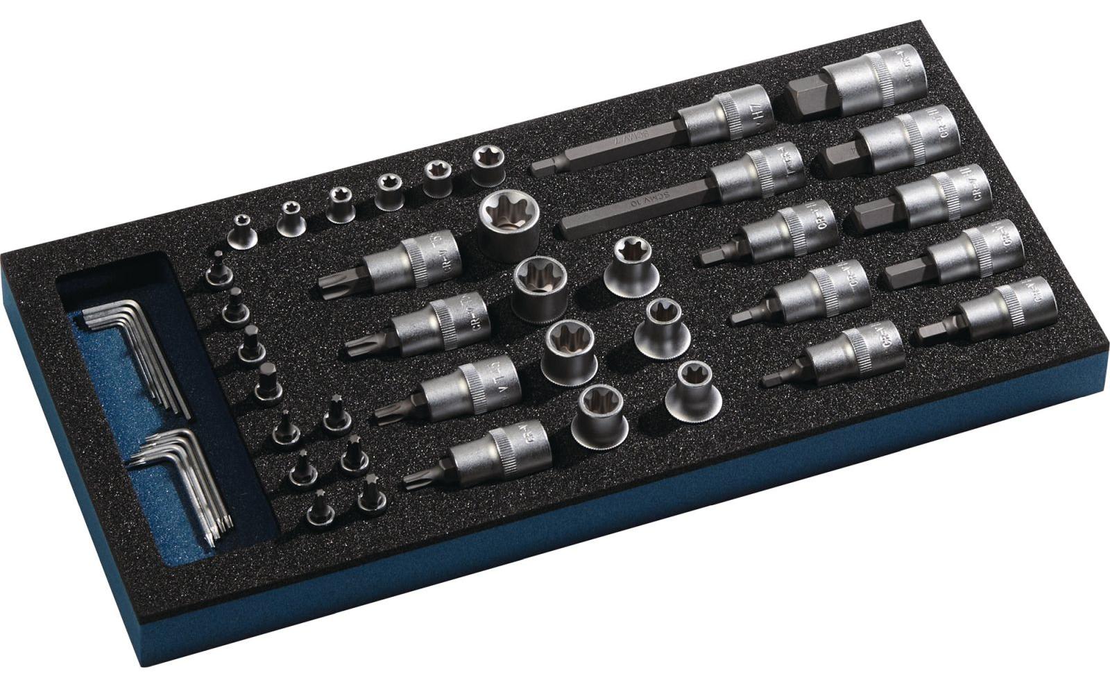 TECWERK Werkzeugmodul 46-teilig 1/3-Modul Steckschlssel 2000871250