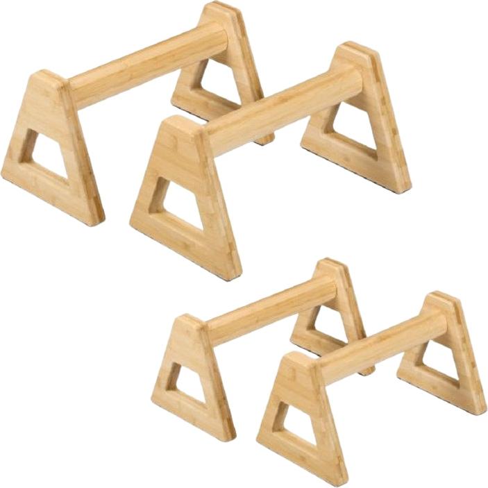 B2X Bambus-Bankdrückgriffe, 4er-Pack
