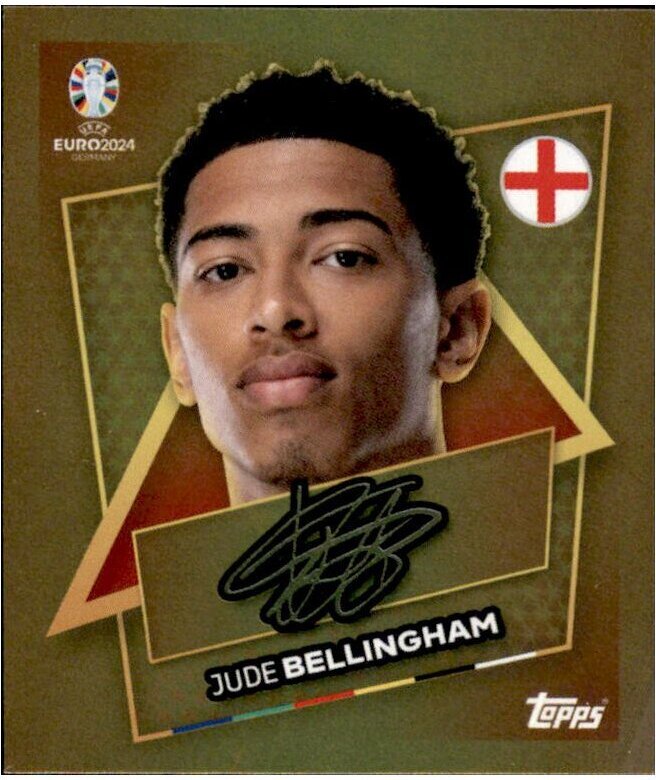 Topps ENG SP - Jude Bellingham - Star Player - Gold Signiture - 2024