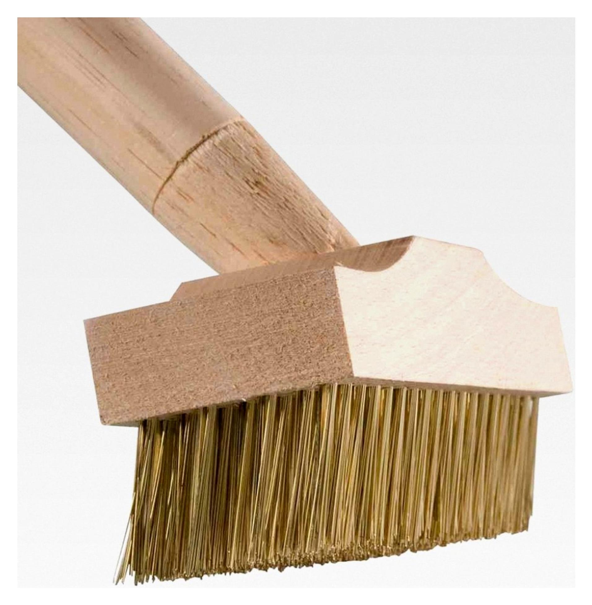 Markenlos Scheuerbürste mit Stiel zur Moosentfernung, 140 cm