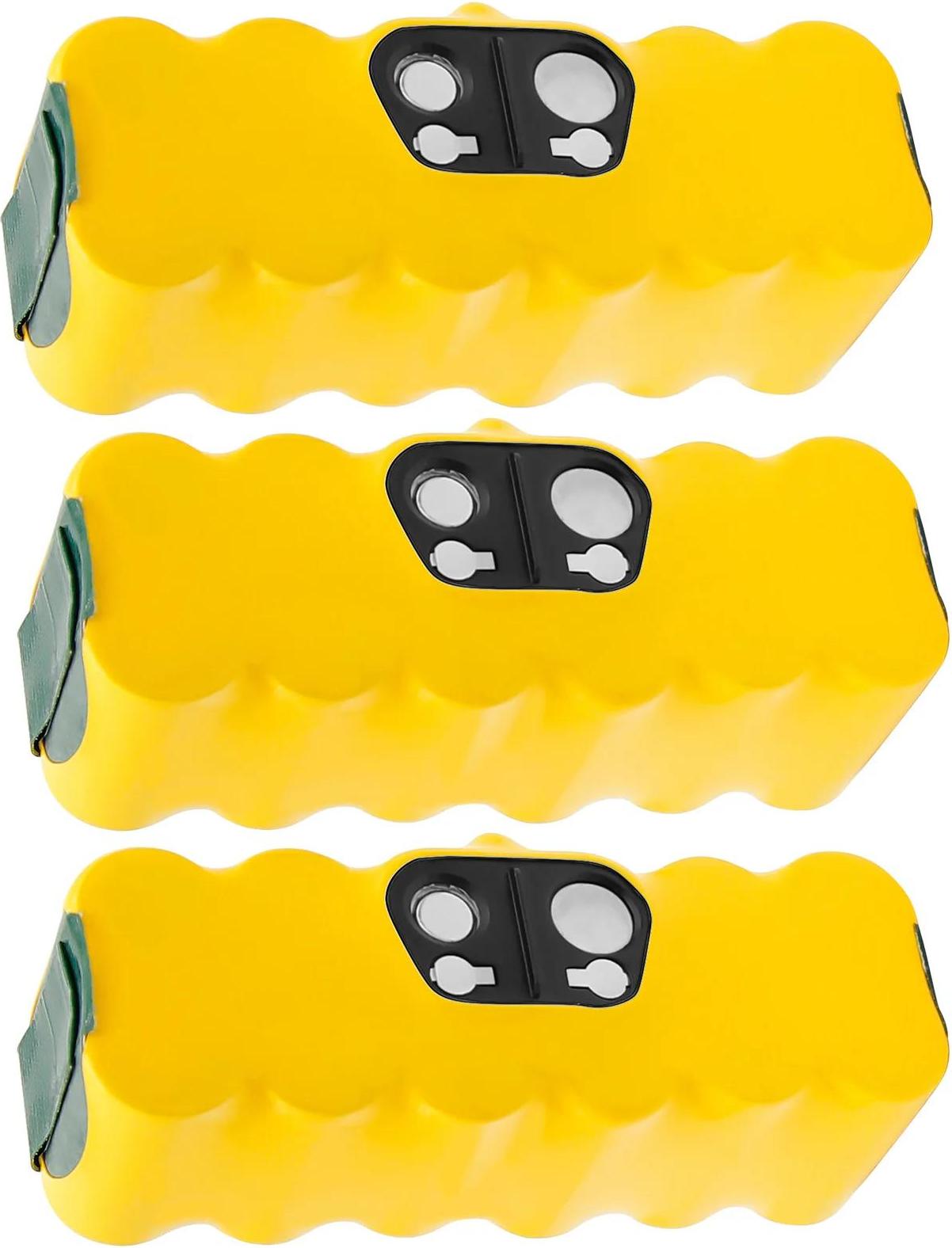 Batéria, kapacita 5800 mAh, kompatibilná so sériou iRobot Roomba 500, 3 ks