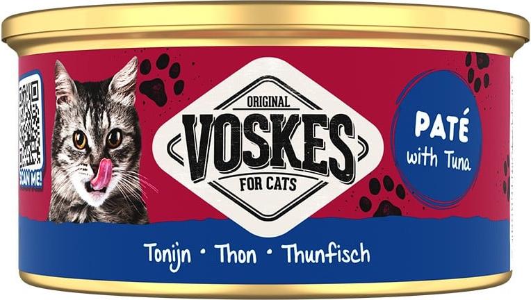 Voskes Paté - Thunfisch & Huhn Katzenfutter 85g