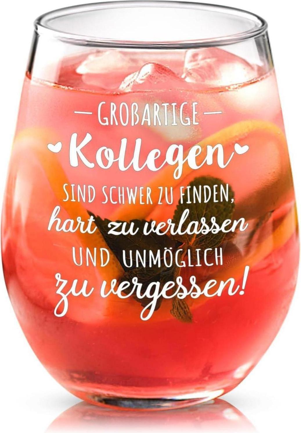 Sonstige Weinglas Abschiedsgeschenk Kollegen Lustige Weingläser Spruch 17oz