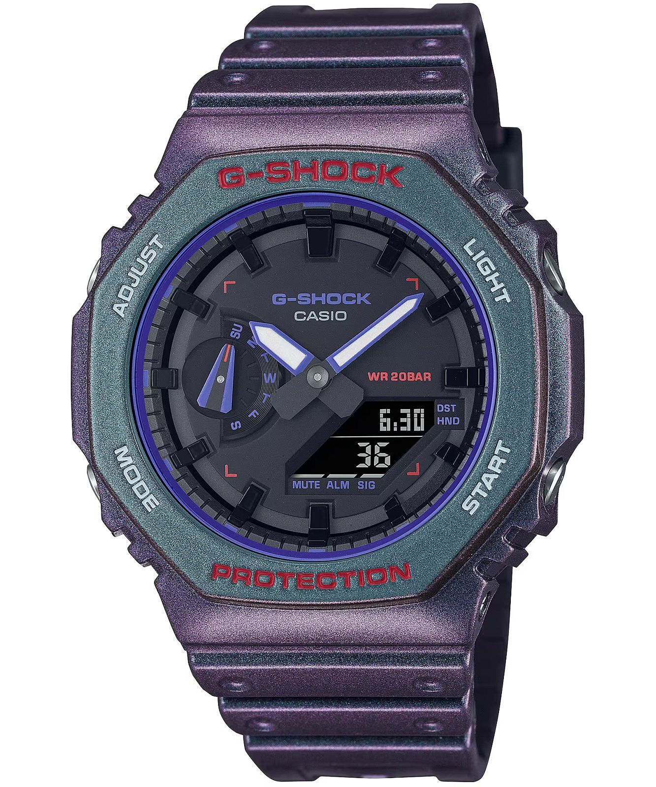G-SHOCK Casio G-SHOCK Octagon Original Aim High Pánske hodinky Casio-GA-2100AH-6AER