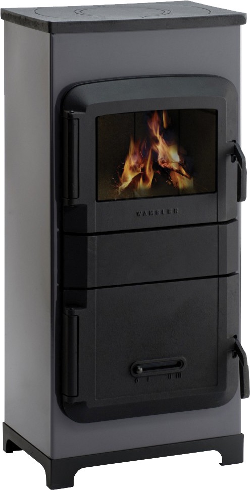 Kaminofen Wamsler Raumheizer RH-8F Kaschmir 8kW mit Kochplatte Image