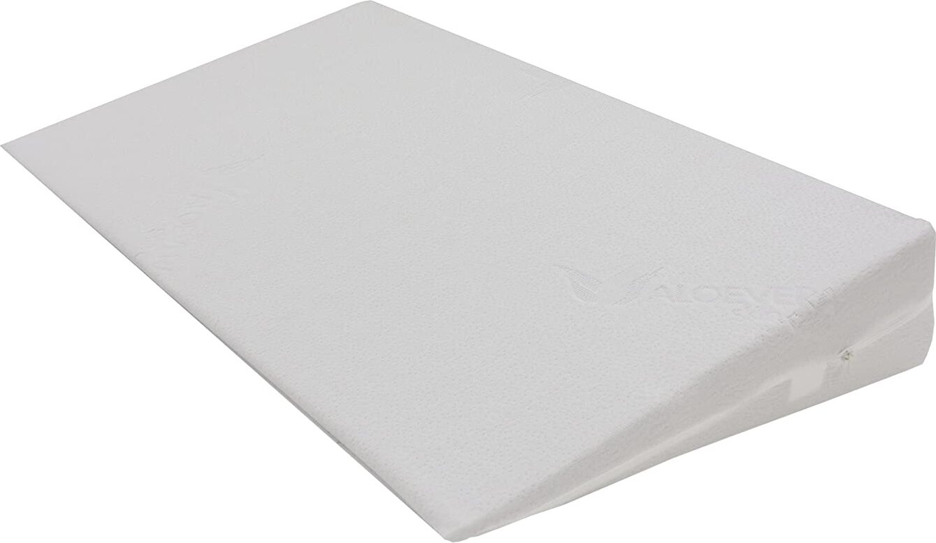 Dibapur© Keilkissen mit Aloe Vera Bezug (B 150 x T 50 x H 15 / 1cm) Matratzen Matratzenkeil Matratzenerhhung Hochlagerungskeil frs Bett Matratzen-Keil mit Doppeltuchbezug